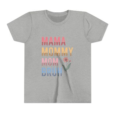 Youth Short Sleeve Tee- MAMA-BRUH