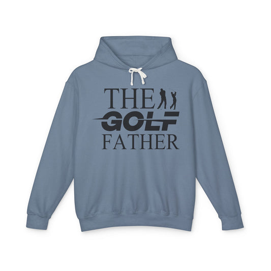 Comfort Colors Unisex Lightweight Hooded Sweatshirt – Embroidered, The Golf Father
